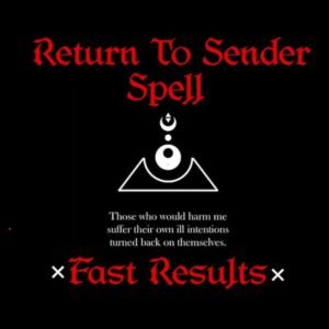 Return a Curse Back Back To Sender Spell