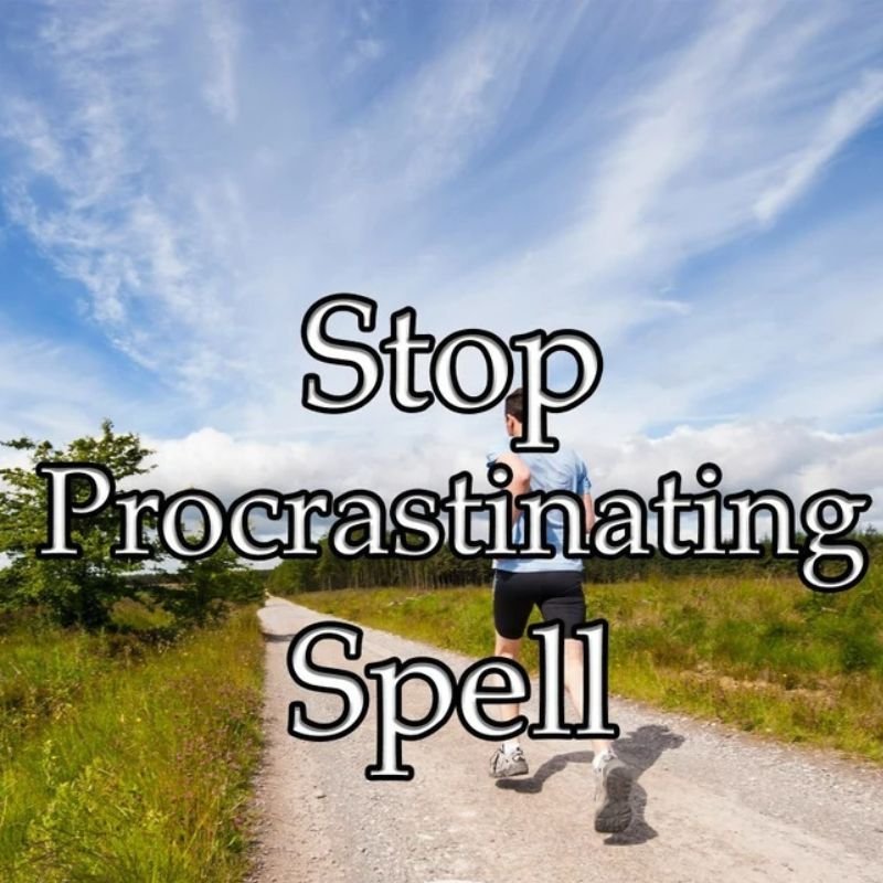 Stop Procrastinating Spell