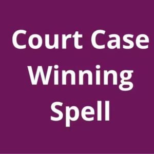 Court Case Winning Spell